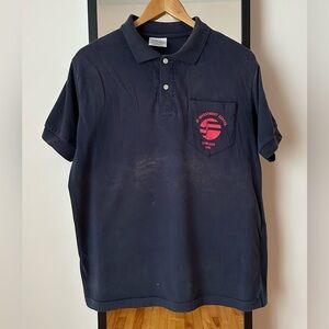 Vintage 1994 Kowloon Hong Kong 🇭🇰 polo shirt distressed